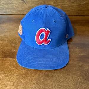 Atlanta Braves '47 Brand Cooperstown Collection 1974 Retro Logo Snapback Hat